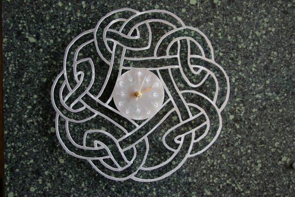 Aluminum clock