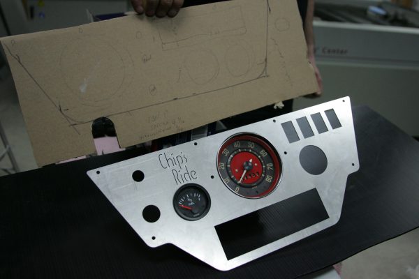custom dune buggy dashboard
